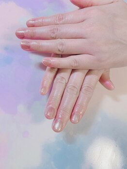 The ネイルサロン/ラメワンカラー