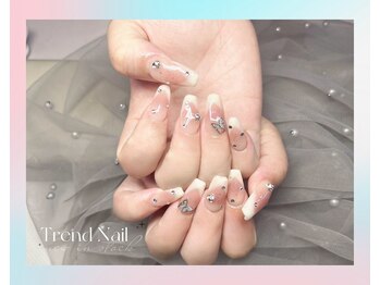 トレンドネイルスタジオ(Trend Nail Studio)/150分の長さ出し×持込デザイン