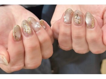 ネイルアンドアイラッシュスタジオ シュシュ(chouchou)/大人上品マグ・秋色