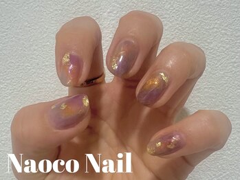 ナオコネイル(Naoco Nail)/春*天然石ニュアンスネイル