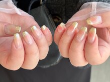 ミライ トータルビューティーサロン(mirai)/cheek nail◎