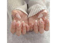 ネイルアンドブライダルエステ ベルム(Belm)/押し花ネイルデザイン