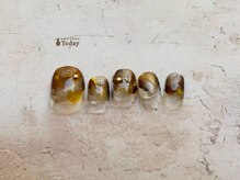 ネイルサロン トゥデイ 心斎橋店(Today)/Clear Natural art¥8300→¥4800