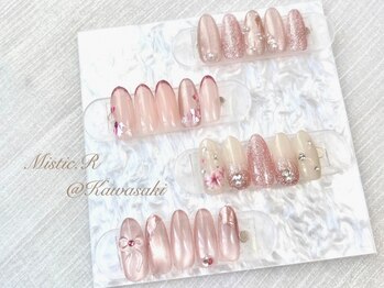 ミスティックアール(Mistic.R)の写真/ネイル初めての方やデザインに迷う方もお任せください!豊富なデザイン&丁寧な提案で自分好みの仕上がりに☆