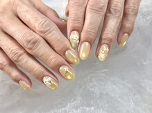 ヒラソルネイル(Girasol nail)/トレンドのお花♪