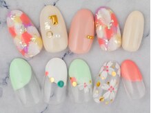 ネイルアンドアイラッシュ テラ 明石店(nail&eyelash Terra)/オフ+ケア付☆定額コース