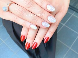 アシメワンカラー