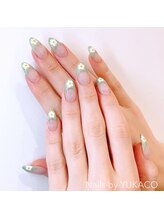リグネイルスタジオ(Lig nail studio)/お花フレンチネイル