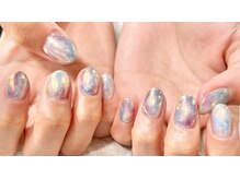 ネイル シスター(nail sister)/オーロラニュアンスネイル