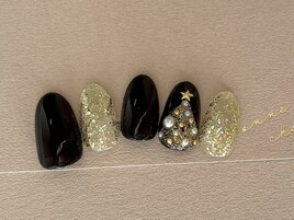 クリスマスネイル