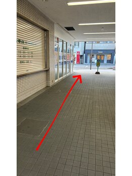 モアビューティー 楽々園店(MORE BEAUTY)/楽々園営業センターがみえます