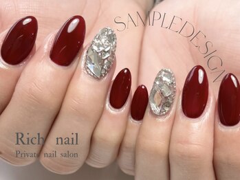 リッチネイル(Rich nail)/【定額】シンプルコース