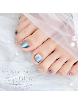 ネイルバーグロー(Nail Bar Glow)/フットワンカラー