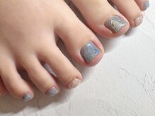 ノンノンネイル(Nonnon.nail)/ブルーニュアンス