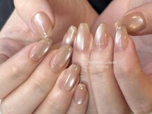 アメリアンドカシェット(Amelie&Cachette)/ニュアンスネイル:aoi