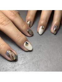 ～ストーン風ネイル～
