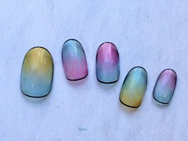 縁取りblackがスパイスに