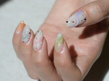 ソウ 難波店 nail salon Sou/韓国風☆うずらぷっくりnail