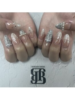 ネイルサロンレイアス(RAYAS)/ツイードネイル