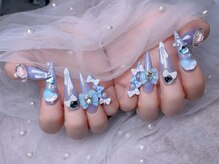 スノーネイルサロン 新宿店(Snow nail salon)/リボンネイル