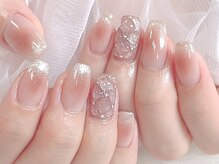 トイロ 西院店(TOIRO)/チーク × キルティングネイル