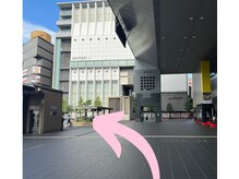 まつげエクステ専門店 ビューティーアイラッシュ 京都駅中央口店/正面にメルバルクが見えます！