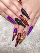 エスフィーネイルサロン ブリーユ(Esfy nailsalon Brille)/べっこうネイル