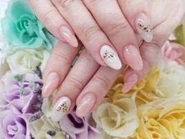 【武内】バレンタインネイル