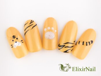 エリクサーネイル 五反田(Elixir Nail)/定額c やり放題/クーポン使用