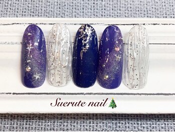 スエルテ ネイルサロン 北千住店/マグネットクリスマス ¥8000