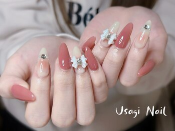 ウサギネイル 新大久保店(usagi nail)/冬ネイル