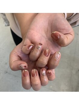 マロンマグ/フラワーアート