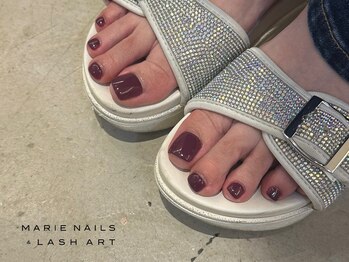マリー ネイルズアンドラッシュアート モザイクモール港北店(MARIE NAILS & LASH ART)/定額￥6,050 ワンカラー 0814b