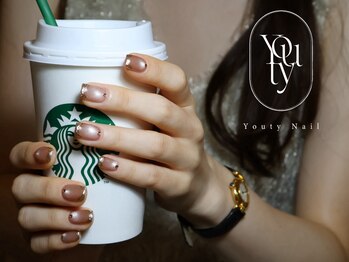 ユーティーネイル(Youty Nail)/マグネットミラーフレンチ