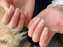 ネイルサロン モネ(Monet)/オーロラミラーワンカラー