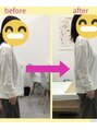姿勢矯正院&nbsp;矯正すると姿勢も変わっていきます。