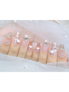 長さ出しのできるサロン