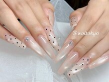 ウォル トウキョウ 渋谷(WOL TOKYO)/長さ出しロングジェルチップ