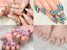 ビューティフルミー(Beautiful Me)の雰囲気（牛久エリアで珍しい♪最近の（持ち込みデザインネイル施術集））