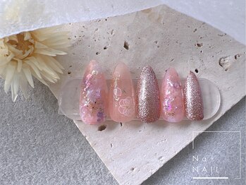 エヌエープラスネイル 葛西本店(Na+nail)/定額月替わりデザイン