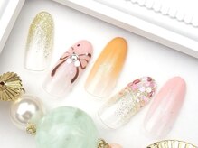 ネイルズガッシュ 蒲田西口店(NAILsGUSH)/＊ガーリーリボン＊