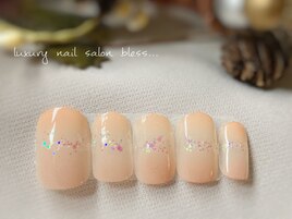 Wグラデーション×グリッター