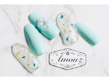 アモウズ(Amouz)/【テーマ:押し花】1