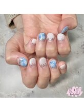 キャンディーネイルズ(Kandy Nails)/雪の結晶ネイル