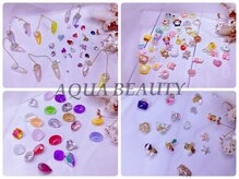 アクアビューティー(AQUA BEAUTY)の雰囲気（ネイルパーツ種類豊富♪）