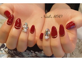 キラキラストーン敷き詰め