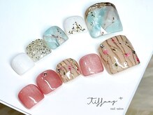 ネイルサロンアンドスクール ティファニー 石岡店の雰囲気(リクライニングチェアで♪くつろぎながら可愛いフットネイルを)