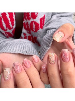 エニー ネイル 鳥栖店(ANY Nail)/ピンクお任せデザイン