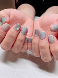 middle Cinderella blue