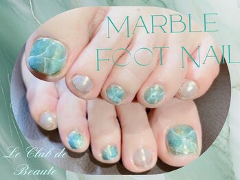 ル クラブ ド ボーテ 練馬/大理石調フットネイル☆(練馬)
